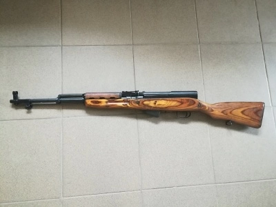 ММГ списанный учебный карабин Симонова (СКС, ВПО-913, 7,62х39), 2 категория