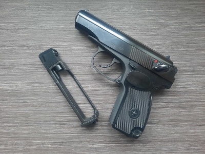 Пневматический пистолет МР-654 К 32-1 (ПМ, Baikal), 4,5 мм