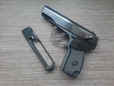 Пневматический пистолет МР-654 К 32-1 (ПМ, Baikal), 4,5 мм