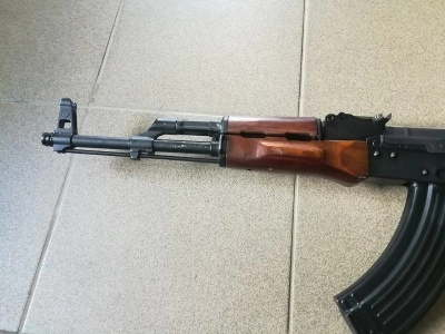 Охолощенный автомат Калашникова АКМ-СХ от "Молот Армз"