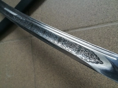 Сабля офицерская обр. 1913 г., украшенная (Р3У)