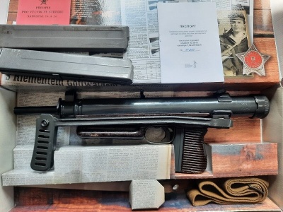Охолощенный пистолет-пулемет VZ 26-O (Samopal SA-26) 7,62x25. Б/У