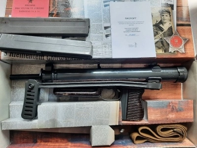Охолощенный пистолет-пулемет VZ 26-O (Samopal SA-26) 7,62x25. Б/У