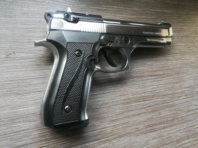 Сигнальный пистолет мод. B92-S KURS (Беретта) кал. 5.5 мм. под патрон 10 ТК, хром