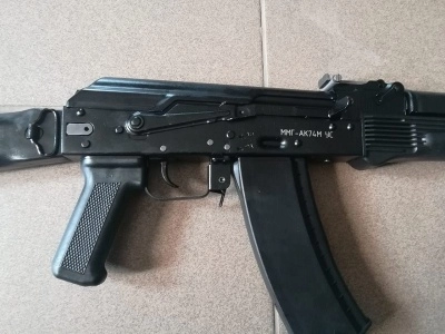 ММГ (макет списанный учебный) Автомат Калашникова АК-74М (складной приклад)