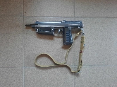 Охолощенный пистолет-пулемет RAK PM 63-O (РОК) 10x17 mm Blank / 10ТК (б/у)