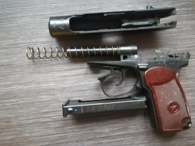 Охолощенный пистолет Макарова, ПМ-СО/24 под патрон 10х24 1970-80-е года