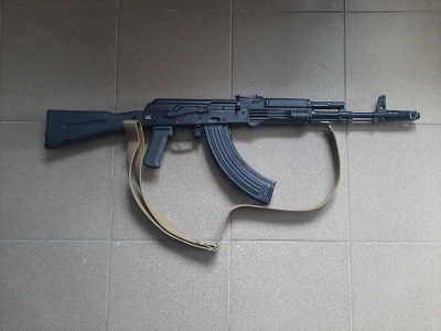 Охолощенный автомат Калашникова АК-103 (7.62х39) Б/У, 2021 год, хорошее состояние (магазин 45 мест)