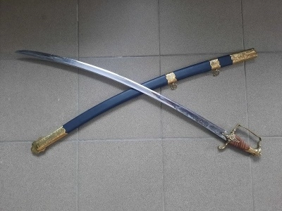 Сабля гусарская французская украшенная (Р37У)