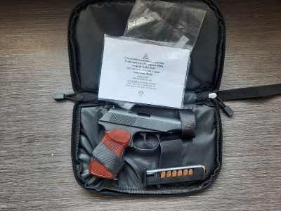 Охолощенный пистолет Макарова, ПМ-СО/24 (10х24) Б/У, 1963 год