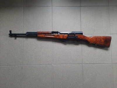 Охолощенный карабин СКС-СХ (1951г. на ложе, Молот Армз) б/у в хорошем состоянии