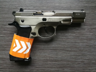 Охолощенный пистолет Z75-СО Kurs (CZ 75, 10ТК, хром) 