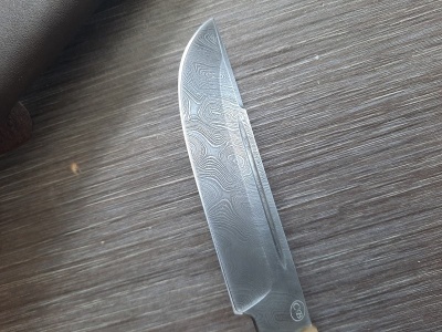 Нож "Секач", сталь Дамаск