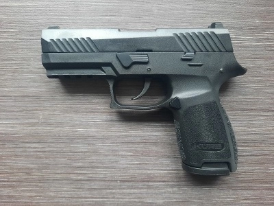 Сигнальный пистолет P320-S KURS (Sig Sauer) кал. 5,5 мм под 10ТК, черный