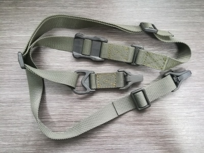 Ремень тактический, оружейный, производство России, аналог MS3, карабины Paraclip (Tactical Warrior)
