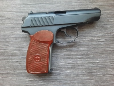 Охолощенный пистолет Макарова, ПМ-СО/24 (10х24) Б/У, 1963 год