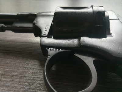 Охолощенный СХП револьвер Наган СО-95/9 (ТОЗ, 9 ИМ) 1916 год (императорский)