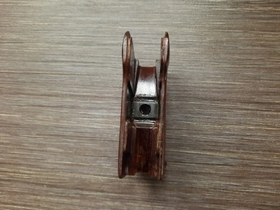 Бакелитовая рукоятка ПМ (редкая, оригинал) 1953 года с вырезом под ЗЗ