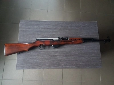 Охолощенный карабин"СКС-СХ (Молот Армз).