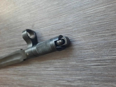 Штык СКС оригинал черный, оригинал СССР