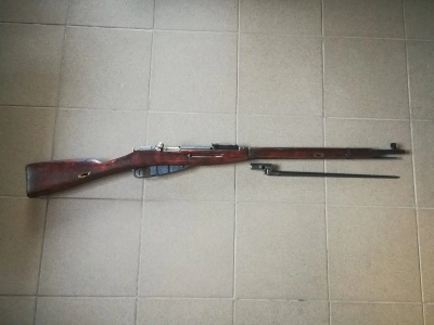 Охолощенная винтовка Мосина + штык (СХП, 7,62x54)