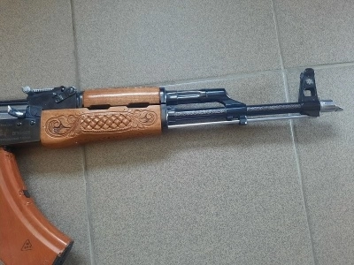 Охолощенный автомат Калашникова АКМ (ВПО-925) 7,62x39 коллекционный, эксклюзивный