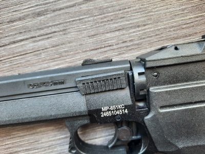 Пневматический пистолет МР-651КС (ПМ, Baikal), 3 Дж