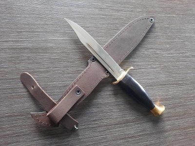 Нож "НР-40", сталь 95Х18, символика Звезда