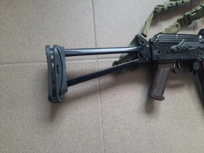 Охолощенный автомат АКС-74У (АКСУ, ТОЗ, СХП, 5.45х39) 83 год + комплект