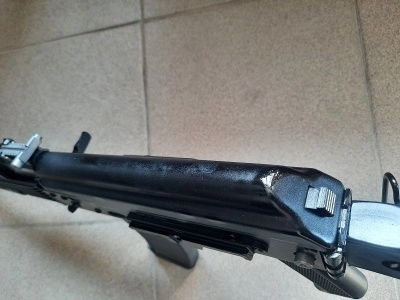 Макет учебный автомат Калашникова АК74М-М (ММГ, складной приклад), ИЖ-184 ПС