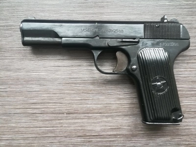 Охолощенный СХП пистолет Tokarev-СО Kurs (ТТ, Norinco M54) 7,62x25