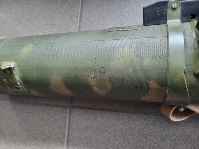 Тубус гранатомета РШГ-1 (стреляный)
