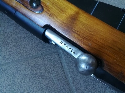 Охолощенный СХП карабин Мосина (1944 г, ВПО-923) + ремень (7,62x54) из коллекции