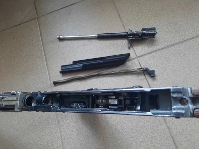 Охолощенный автомат Калашникова АКМ (ВПО-925, 7,62х39) 2 категория, б/у