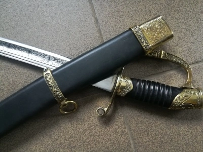 Сабля офицерская обр. 1913 г., украшенная (Р3У)