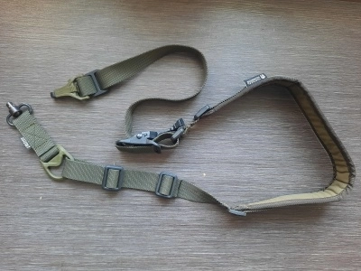 Ремень ружейный тактический на ак-12, ак-15, автоматов 200-й серии (Tactical Warrior) олива