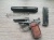 Охолощенный пистолет Макарова ПМ Р-411-02 (Кованый затвор, красный ЗИП + бакелит)