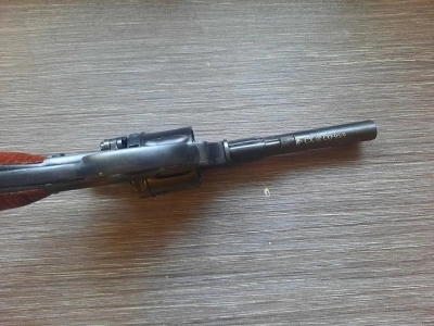 Охолощенный СХП револьвер Наган СО-95/9 (ТОЗ, 9 ИМ) 1920-е года