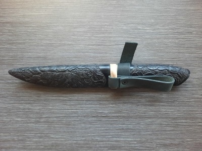 Нож "Алтай", сталь Дамаск