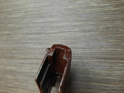 Бакелитовая рукоятка ПМ (редкая, оригинал) 1953 года с вырезом под ЗЗ