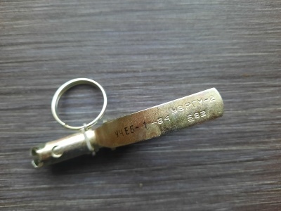 Учебный легкоразборный запал РГД-5, УЗРГМ (оригинал, СССР)