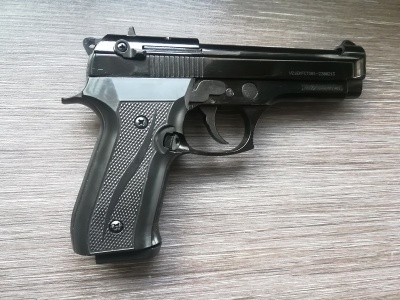 Сигнальный пистолет мод. B92-S KURS (Беретта) кал. 5.5 мм. под патрон 10 ТК, черный