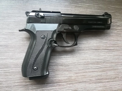 Сигнальный пистолет мод. B92-S KURS (Беретта) кал. 5.5 мм. под патрон 10 ТК, черный