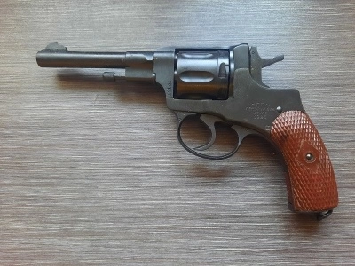Охолощенный СХП револьвер Наган СО-95/9 (ТОЗ, 9 ИМ) 1920-е года