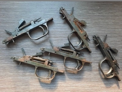 УСМ СКС (Ударно-спусковой механизм карабин Симонова) б/у, с коррозией