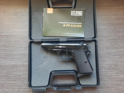 Сигнальный пистолет РР-S KURS (Walther) под патрон 10 ТК (черный)
