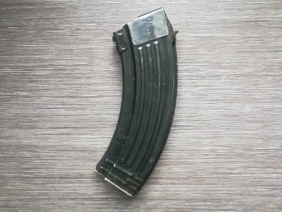 Магазин АК (металл ребро,рожок) , (7,62х39) 30 патронов, б/у