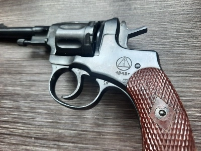 Охолощенный СХП револьвер Наган СО-95/9 (ТОЗ, 9 ИМ) 1930-1940-е года
