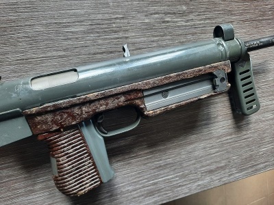 Охолощенный пистолет-пулемет VZ 26-O (Samopal SA-26) 7,62x25. Б/У