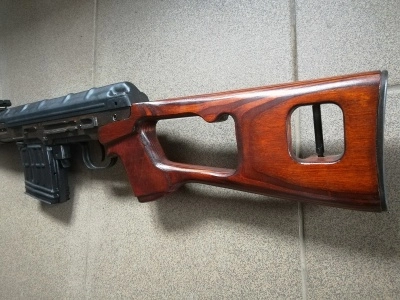 ММГ Макет винтовки Драгунова (СВД) в дереве Оригинал 80-е года